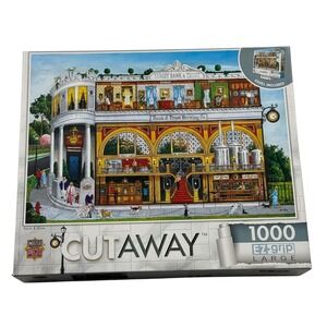 MasterPieces Bank & Brew 1000 Pcs EZ-Grip Large Puzzle‎ Art Poulin UNCOUNTED